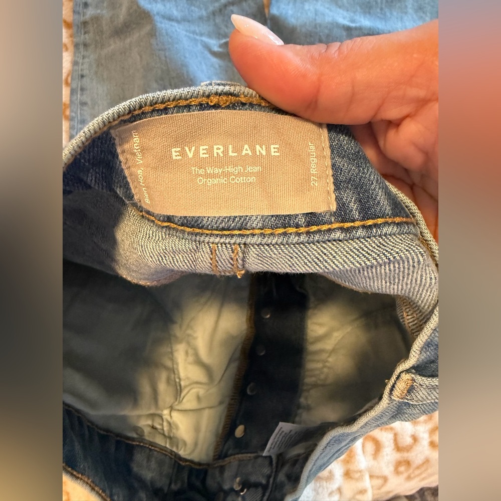 Everlane Women’s Classic Light Blue High Jeans 
Size: 27 - Picture 9 of 12